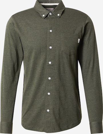 Wemoto Regular fit Overhemd 'Shaw' in Groen: voorkant