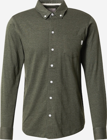 Coupe regular Chemise 'Shaw' Wemoto en vert : devant