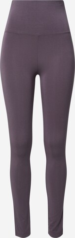 Skinny Pantalon de sport CURARE Yogawear en gris : devant