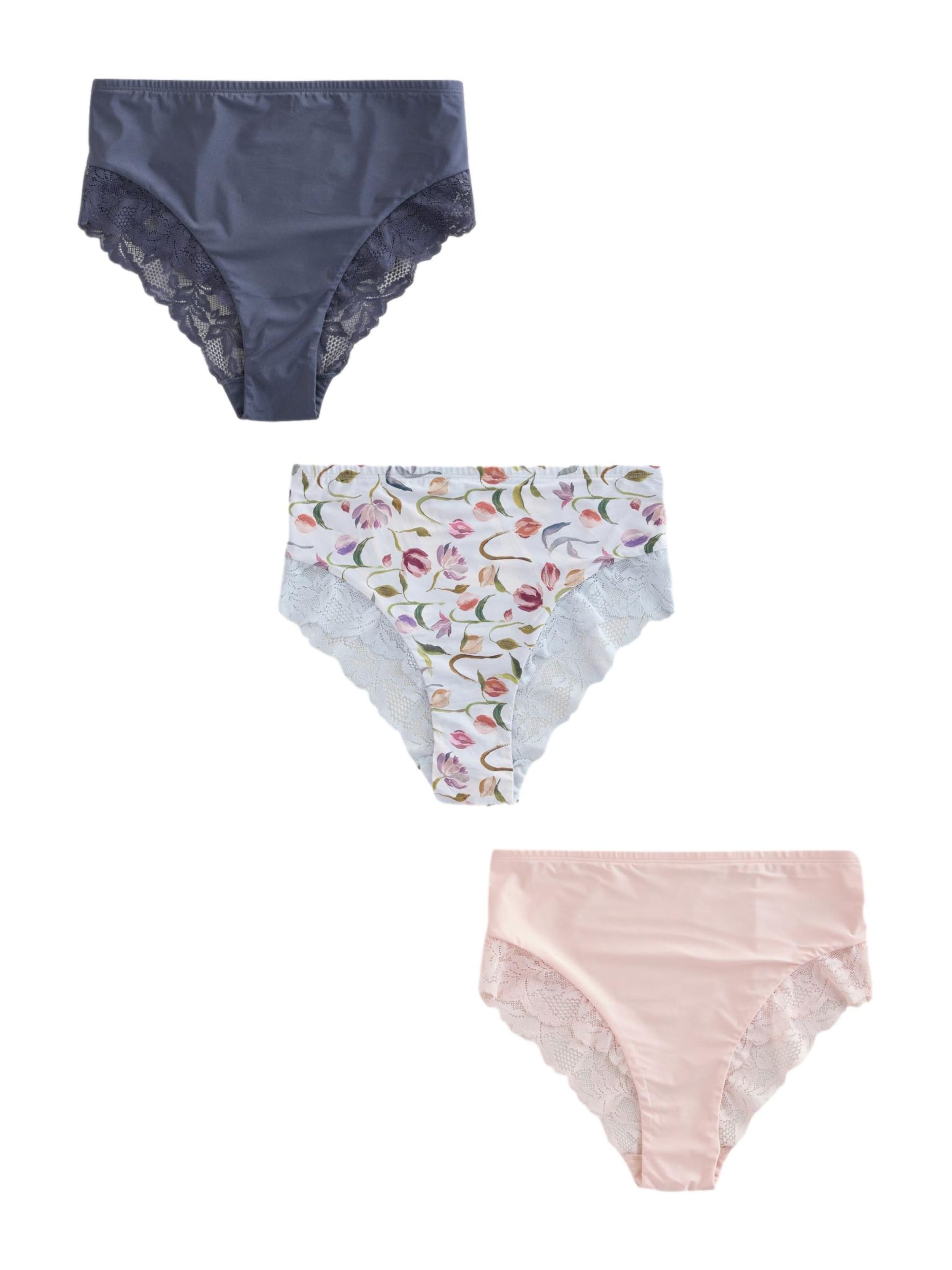 Slip Next en bleu : devant
