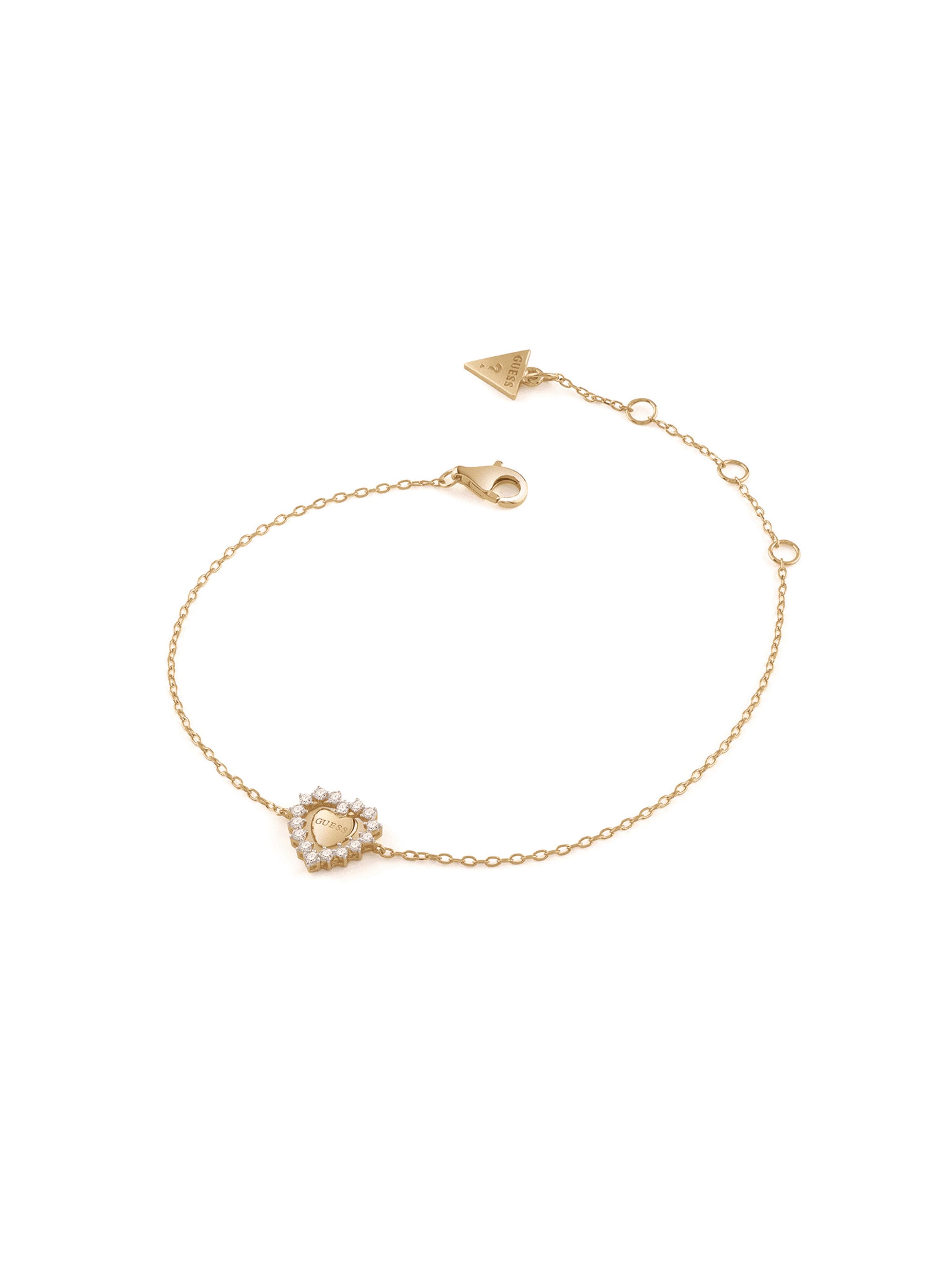 GUESS Bracelet 'Jardin' in Gold: front