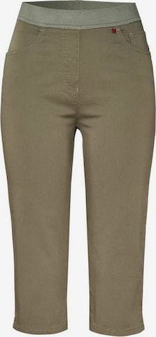 TONI Regular Pants in Green: front