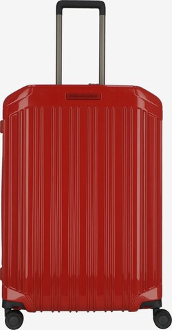 Piquadro Trolley in Rood: voorkant