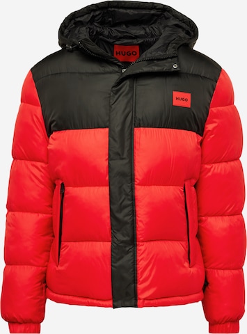 HUGO Zimska jakna 'Balin 2341' | rdeča barva: sprednja stran
