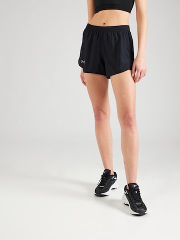 UNDER ARMOUR regular Sportsbukser 'Fly-By' i sort: forside