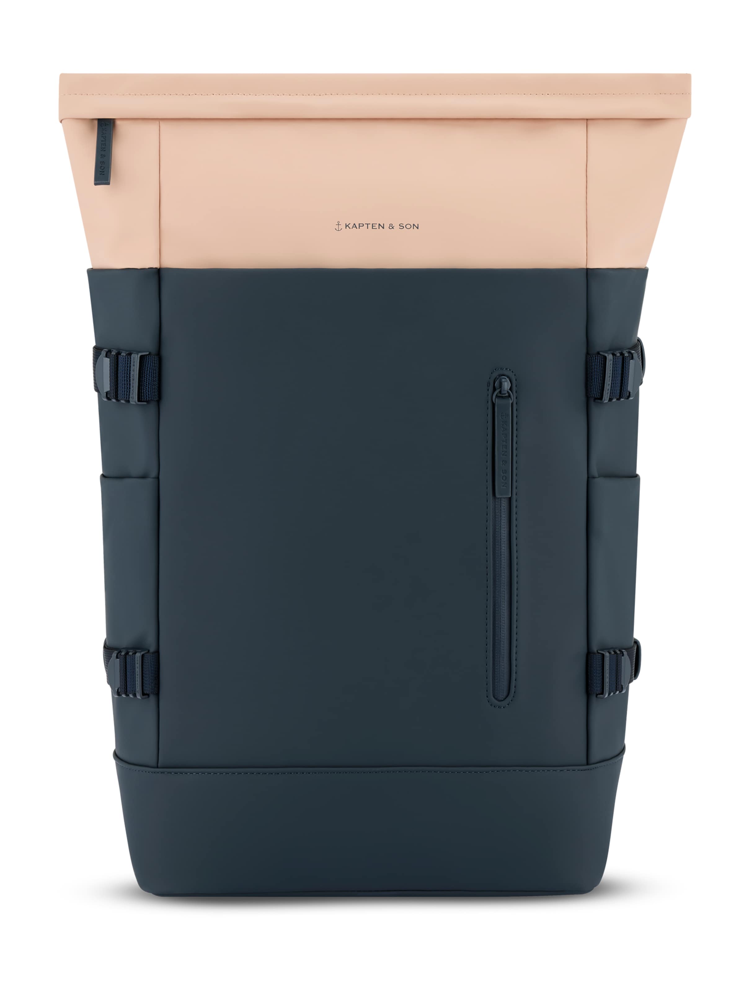 Kapten & Son Hátizsák 'Helsinki Pro' - kék: elől