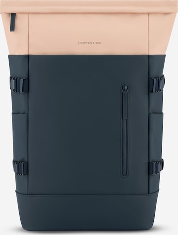 Sac à dos 'Helsinki Pro' Kapten & Son en bleu : devant