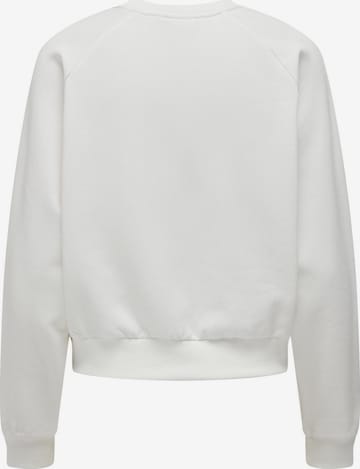 ONLY Sweatshirt 'GOLDIE' in White