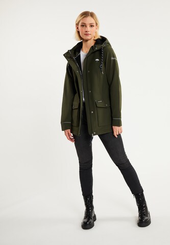 Schmuddelwedda Weatherproof jacket in Green