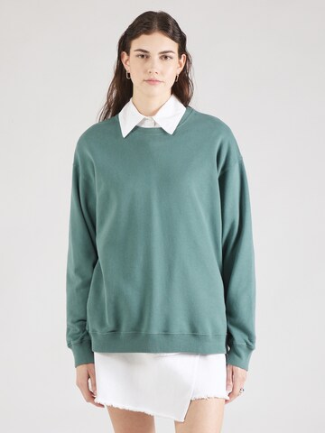 HOLLISTER Sweatshirt in Green: front