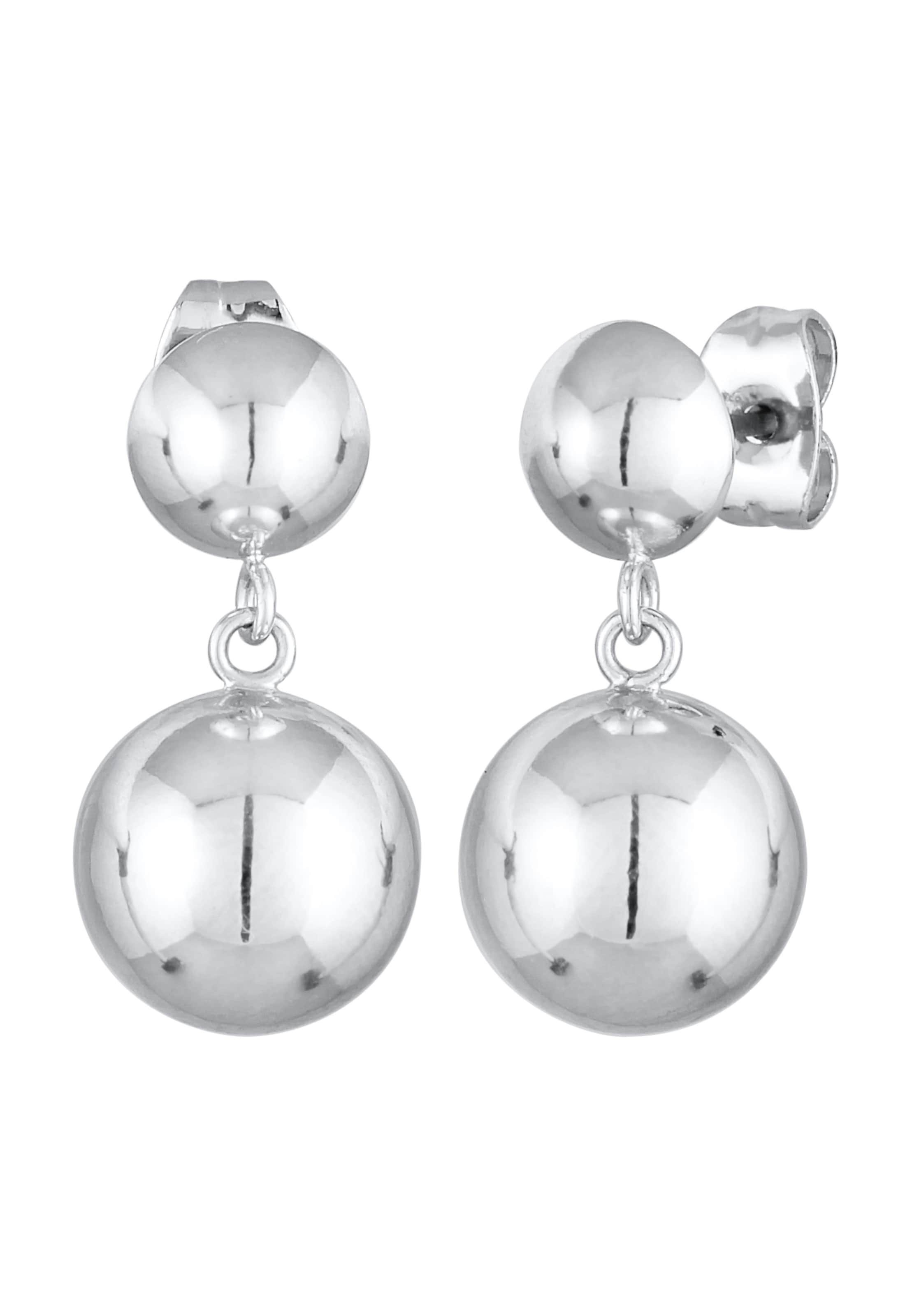 ELLI Earrings in Silver: front