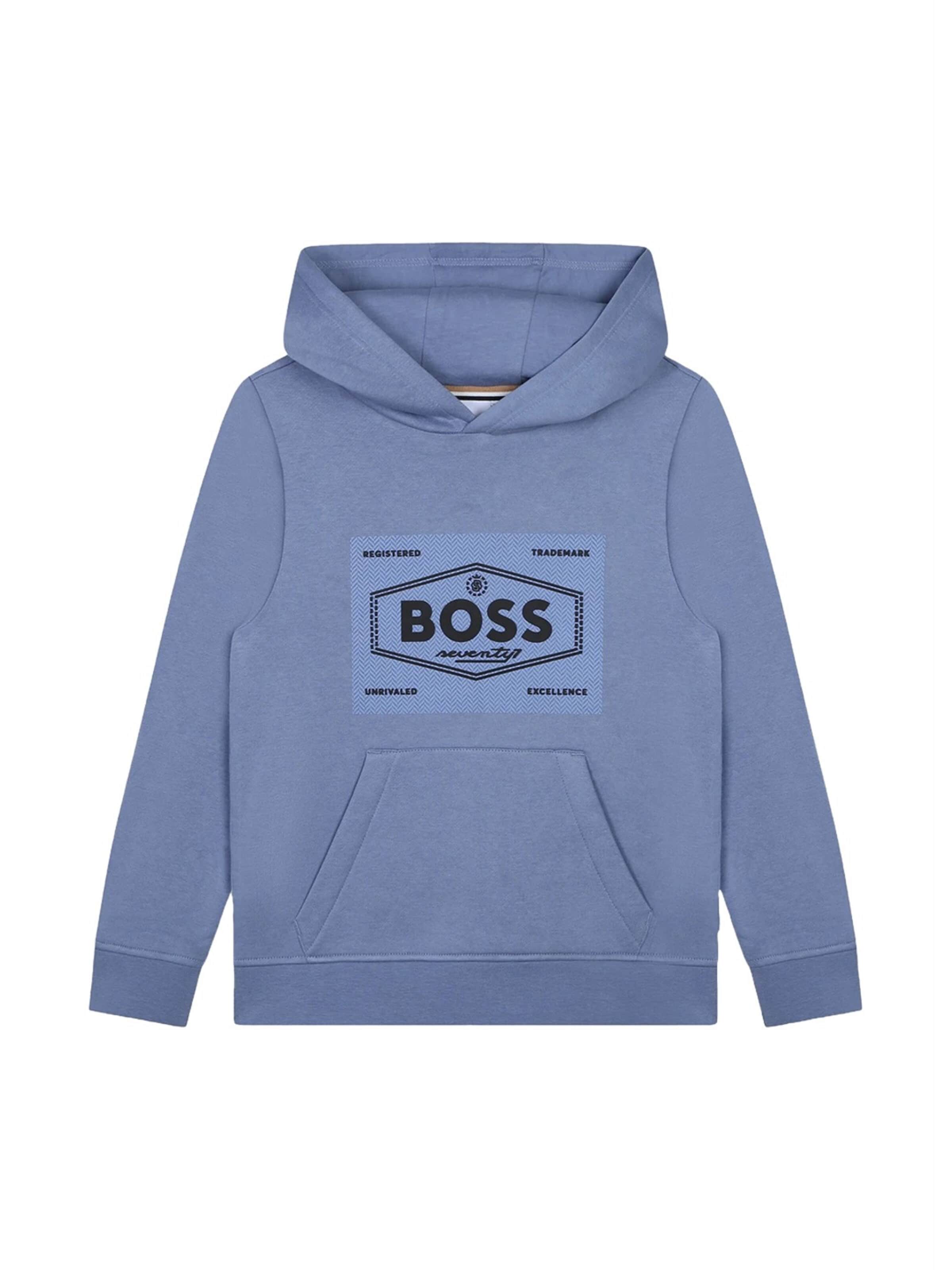 BOSS Sweatshirt in Blue: front