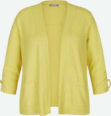 Rabe Knit Cardigan in Yellow: front