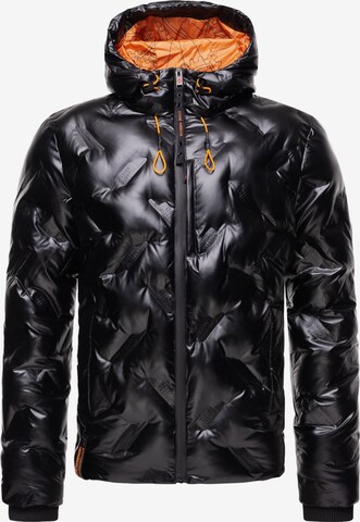 STONE HARBOUR Zimní bunda 'Geroo' – černá