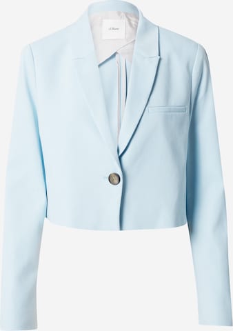 Blazer s.Oliver BLACK LABEL en bleu : devant