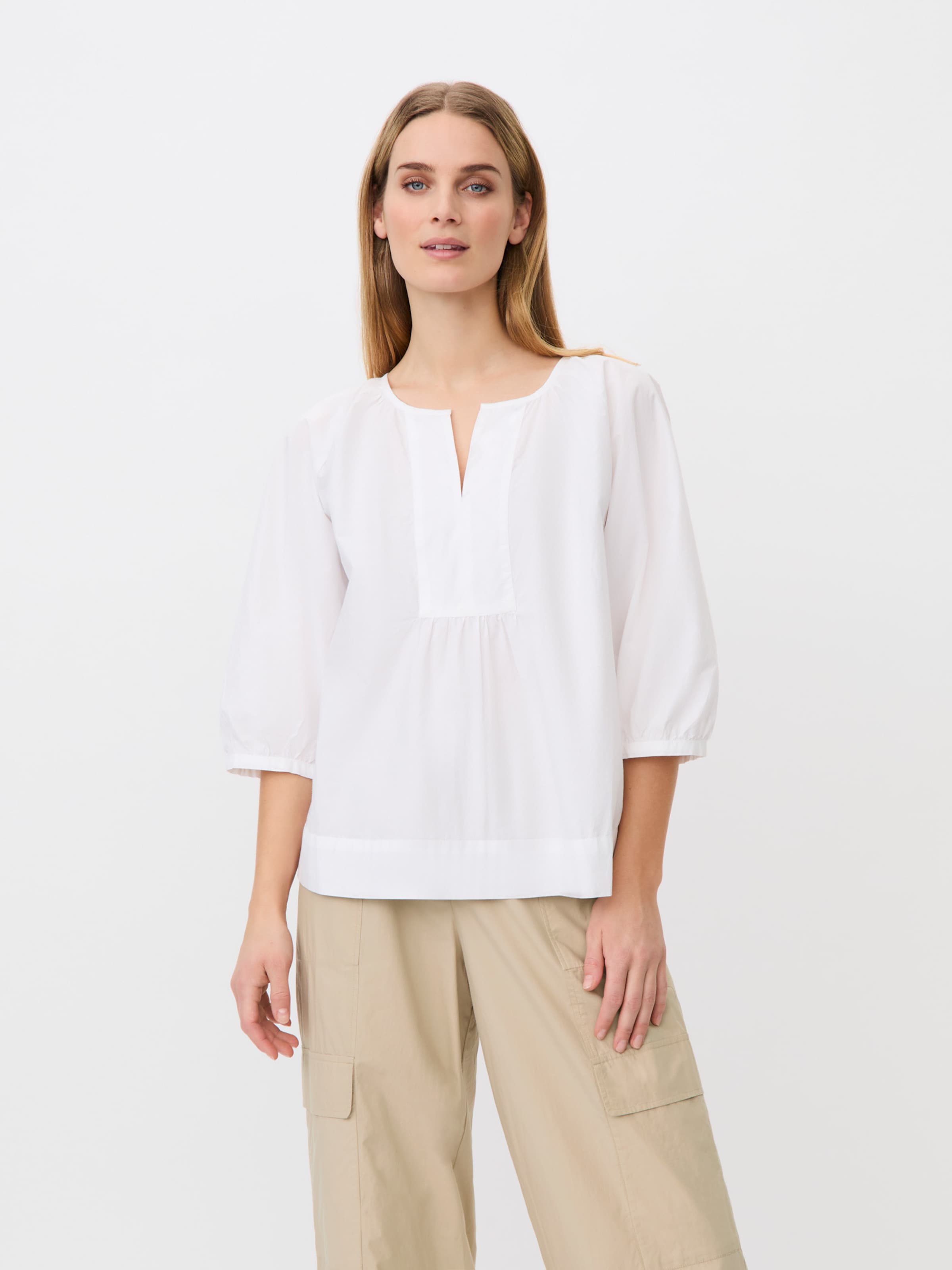 Masai Blouse 'MaDarethiel' in White: front