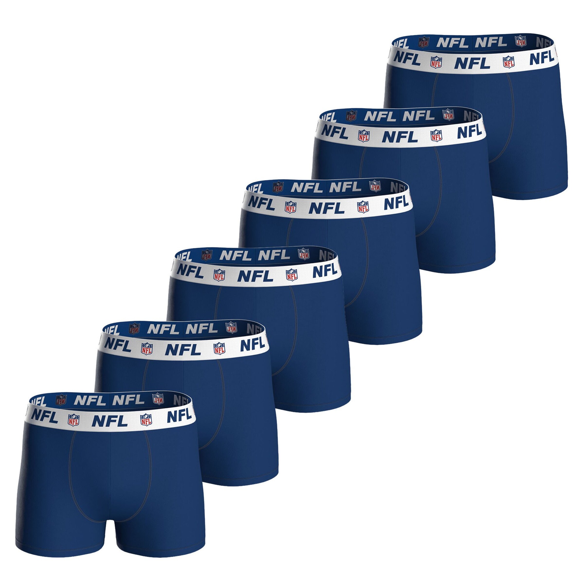 NFL Boxershorts in Blau: Vorderseite