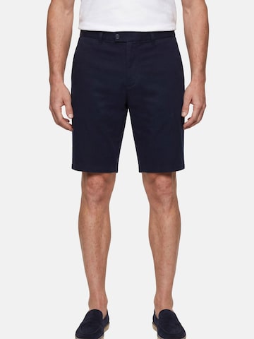 Thomas Goodwin Slim fit Trousers in Blue: front