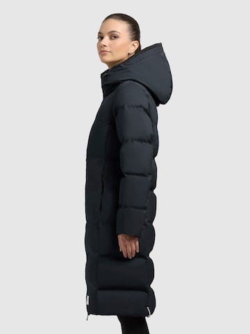 khujo Wintermantel 'Finnie3' in Blauw