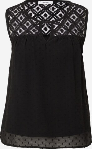 ABOUT YOU Top 'Indra' in Black: front