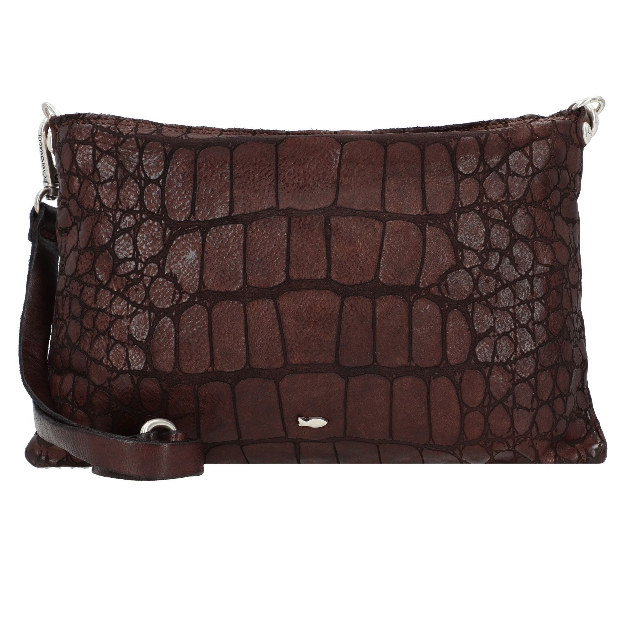 Campomaggi Umhängetasche in Braun: Vorderseite