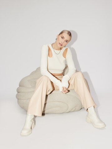 LeGer by Lena Gercke Sweater 'DYLIAH' in White