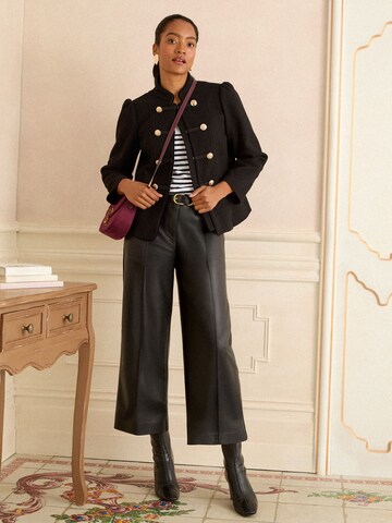 Loosefit Pantalon love & roses en noir