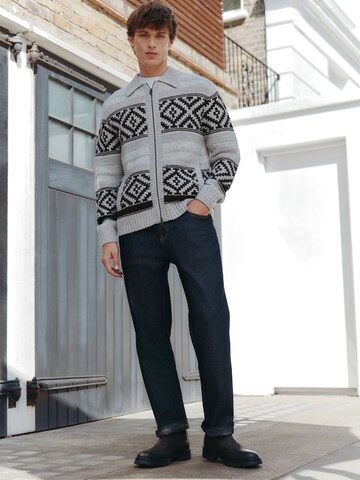 Next Knit Cardigan in Grey