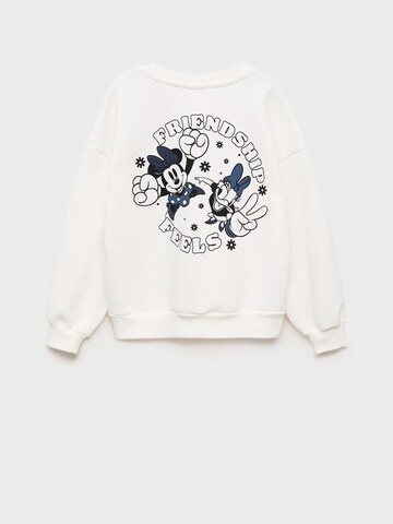 MANGO KIDS Sweatshirt in Weiß