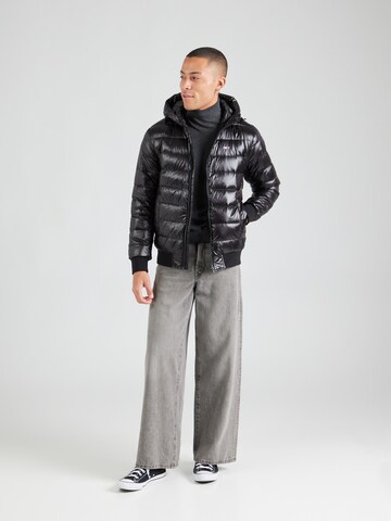 Tommy Jeans Übergangsjacke in Schwarz