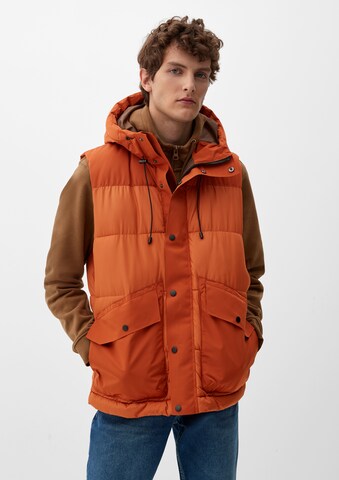 Gilet s.Oliver en orange : devant