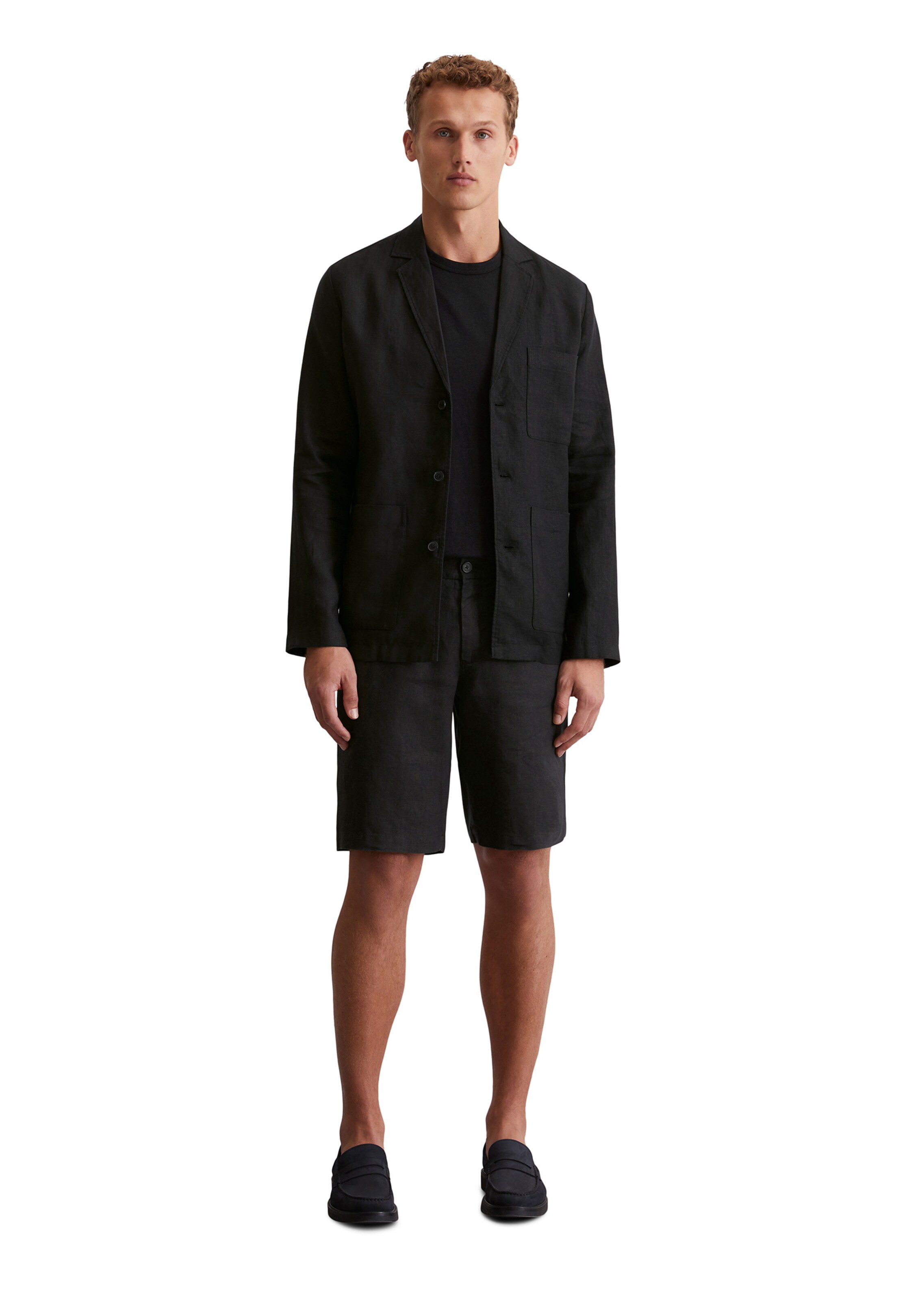 Marc O'Polo Comfort fit Colbert in Zwart