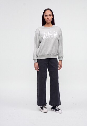 Gap Petite Sweatshirt 'HERITAGE' in Grijs