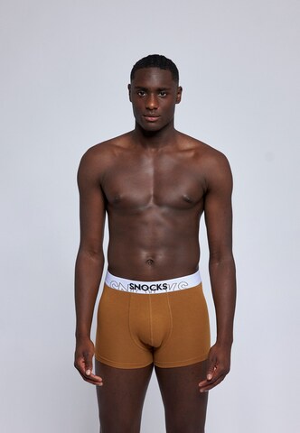 SNOCKS Boxer shorts in Brown