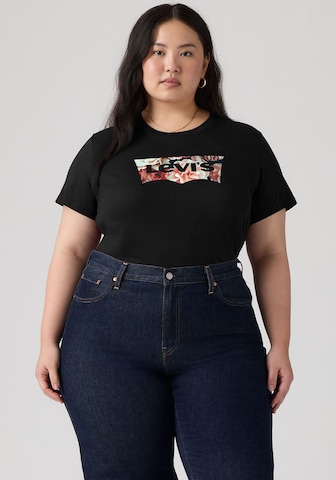 Levi's® Plus T-Shirt in Schwarz: Vorderseite