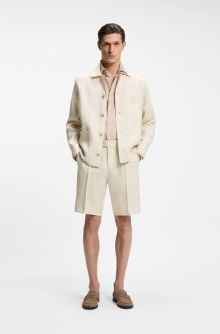 BOSS Comfort Fit Businesshemd in Beige