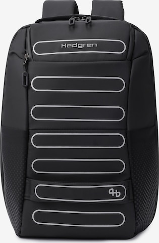 Zaino di Hedgren in nero: frontale