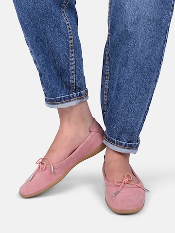 Crickit Ballerina ' OMEGA ' in Roze: voorkant