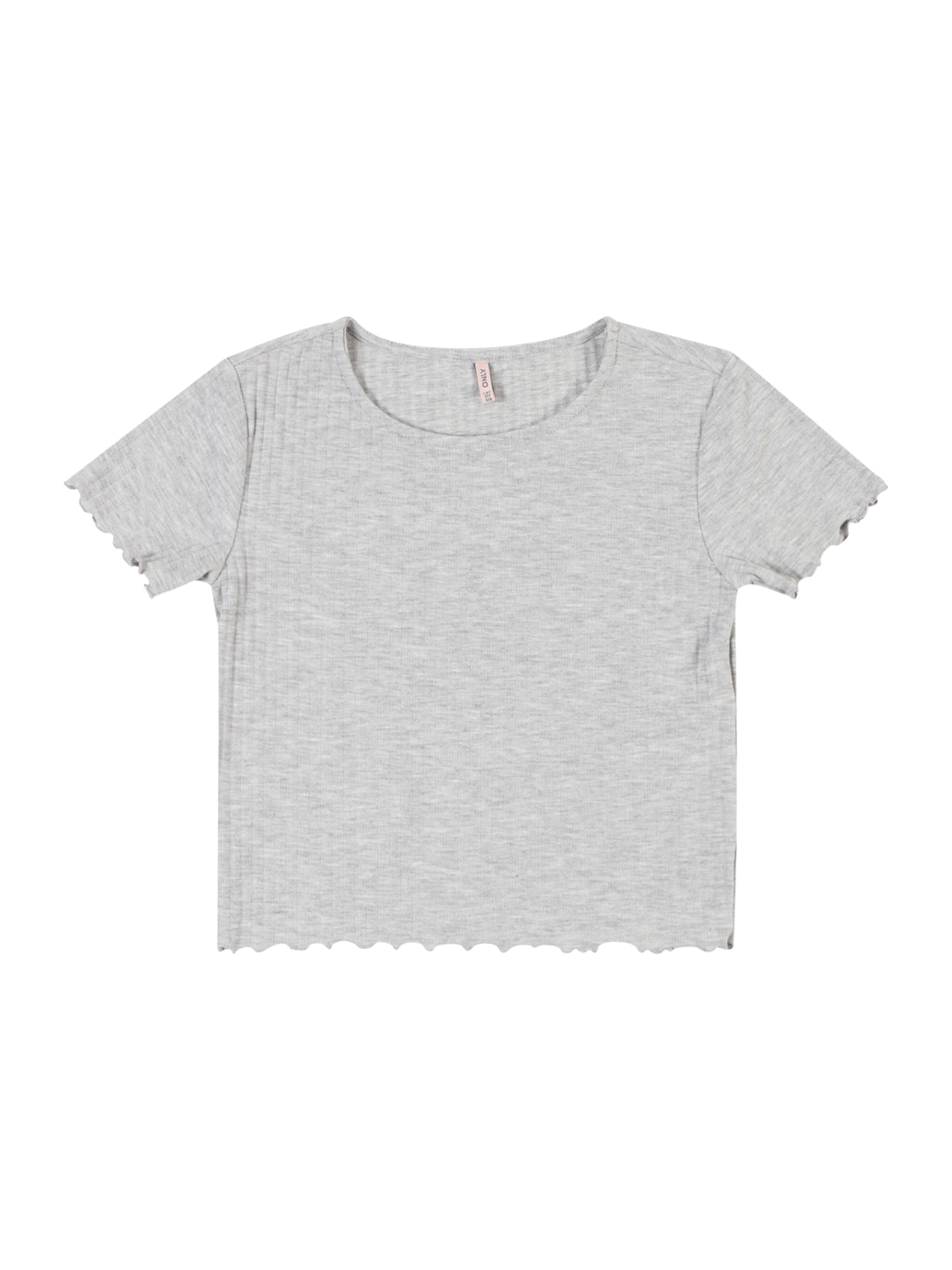 ONLY GIRLS Tričko 'KONNELLA' – šedá: přední strana