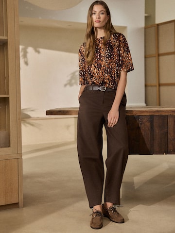 Next Barrel Chino trousers 'N. Premium' in Brown