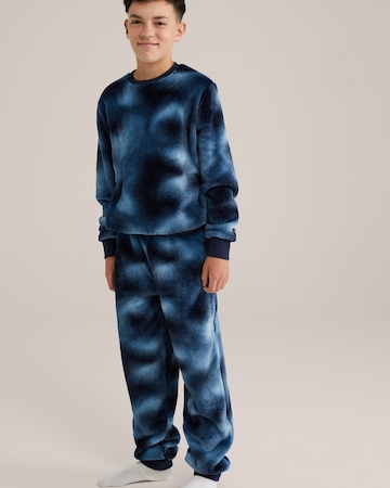 WE Fashion Пижама в Синий