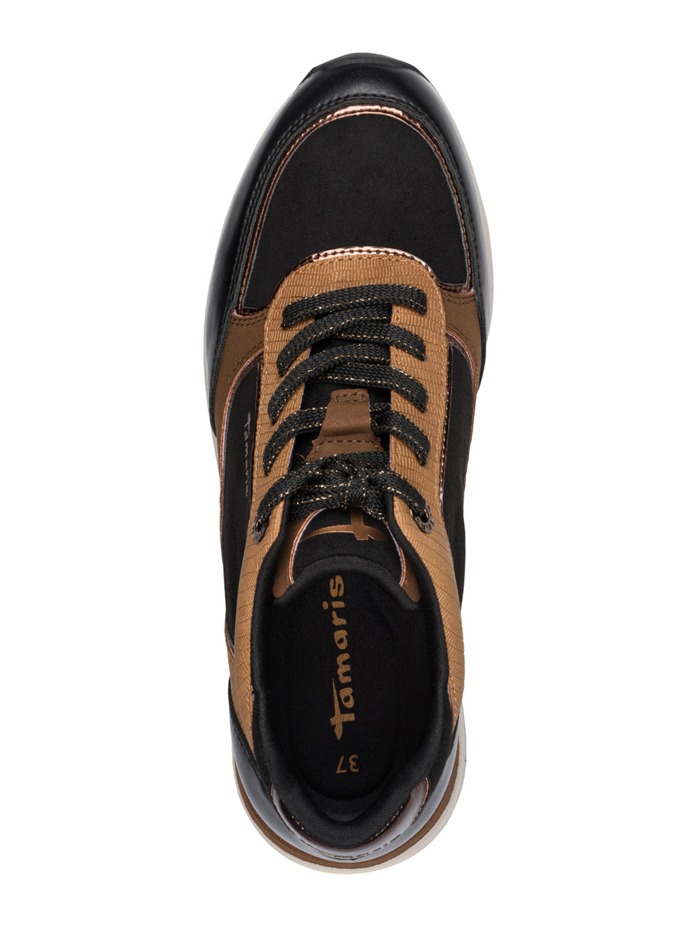 Tamaris Platform trainers in Black