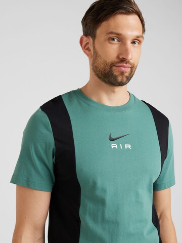 T-Shirt 'AIR' Nike Sportswear en vert