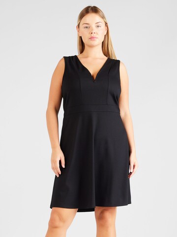 Robe 'Marina' ABOUT YOU Curvy en noir : devant