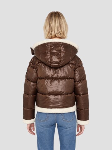 Schott NYC Wintermantel‌‌‌‌‌‌‌ in Braun