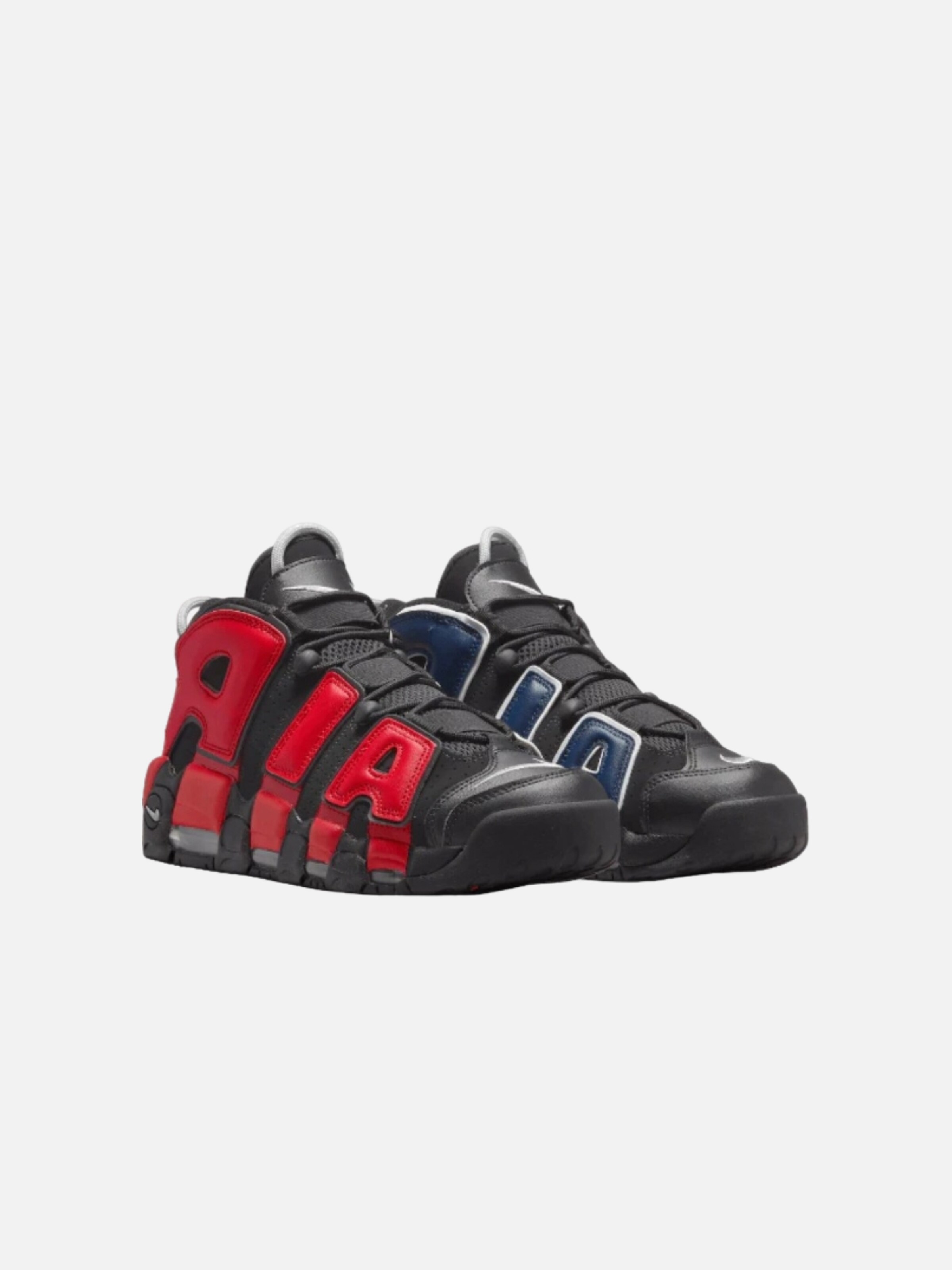 NIKE Sneakers hoog 'Air More Uptempo Alternates Split' in Rood