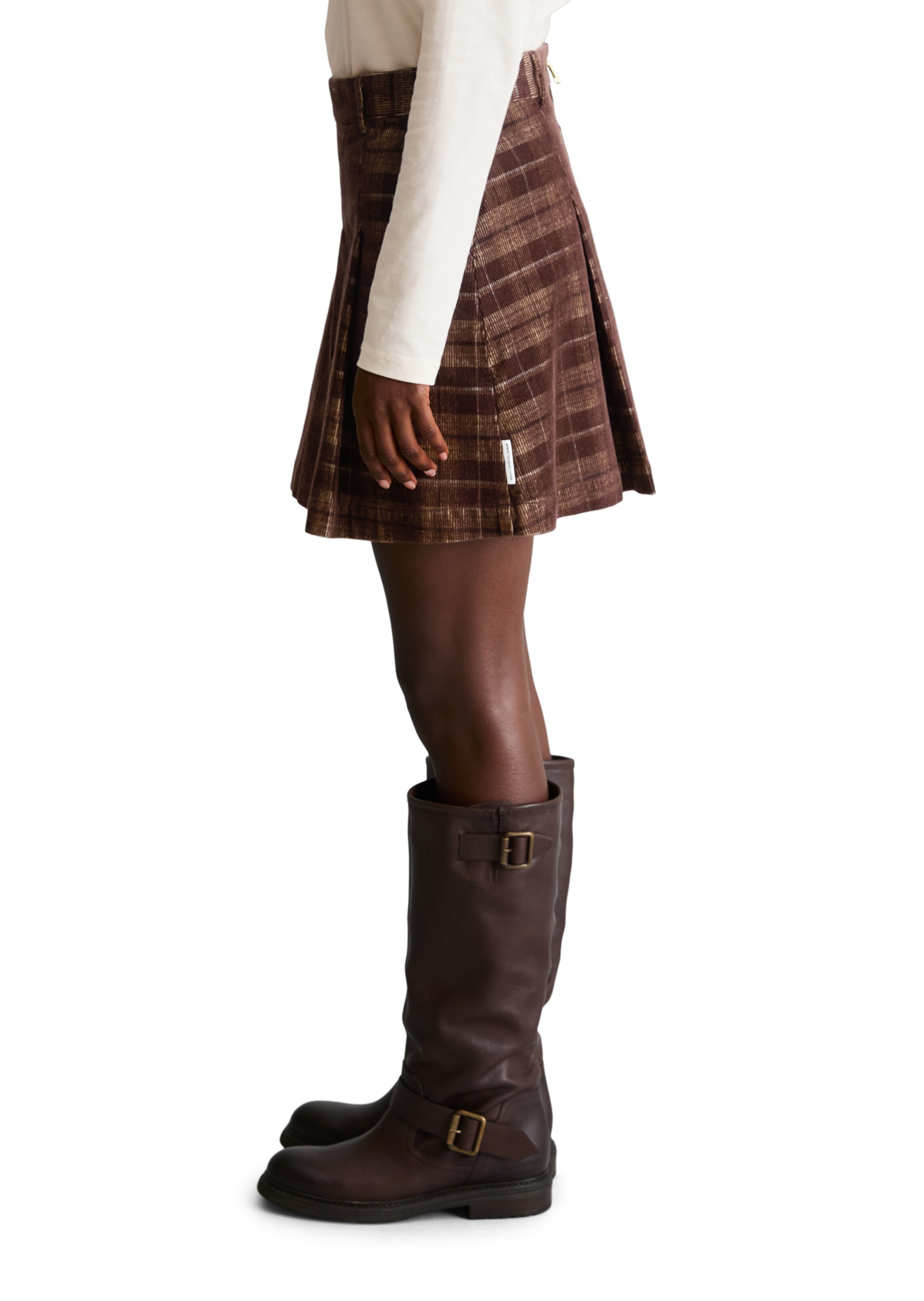 Marc O'Polo DENIM Skirt in Brown