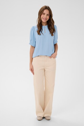 SAINT TROPEZ Bluse 'SZBriana' i blå