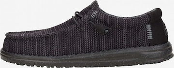 Baskets basses HEY DUDE en noir : devant