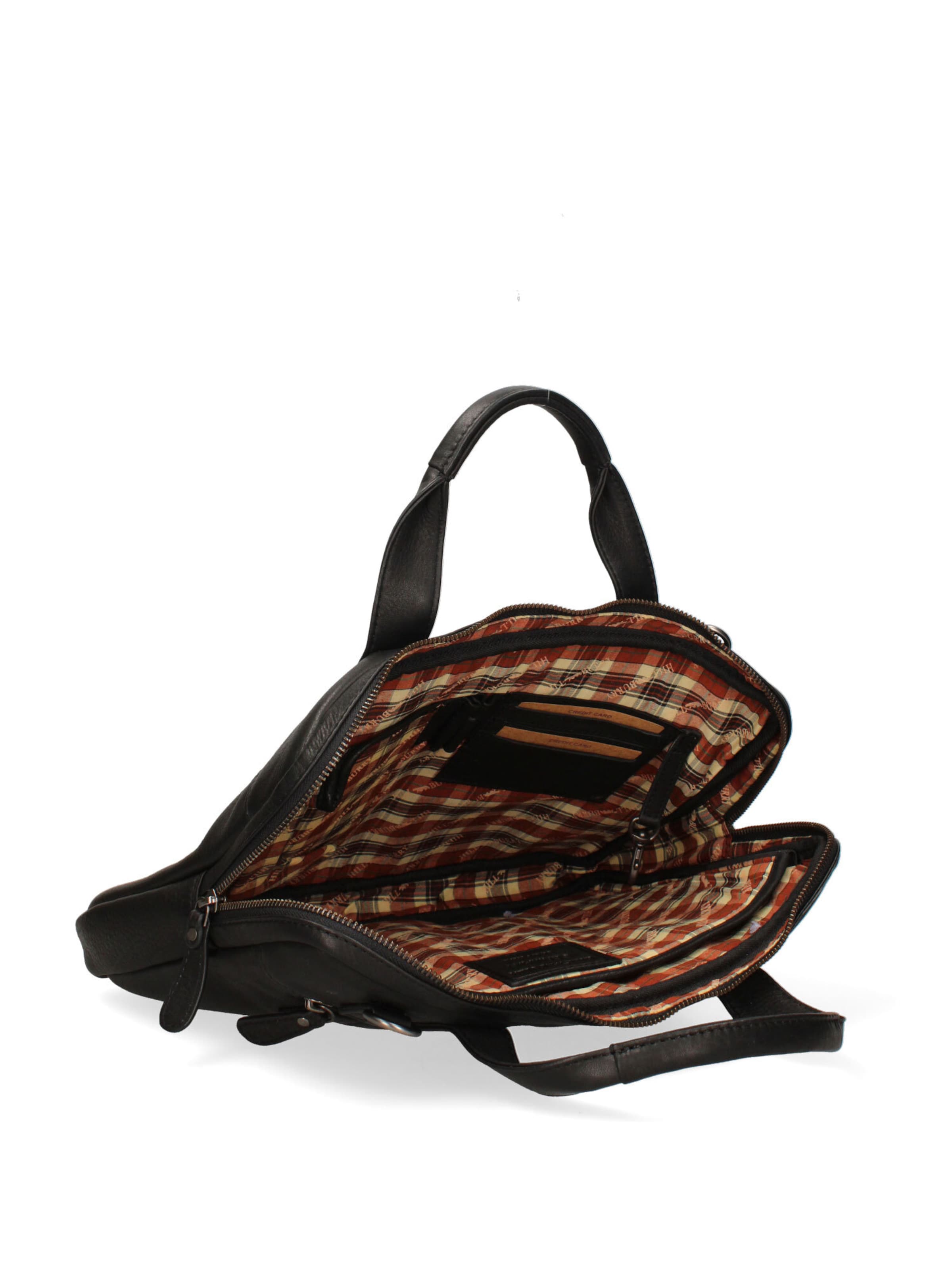 HILL BURRY Aktentas in Zwart